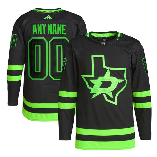 Dallas Stars Team 2022 Custom Jersey Pro Official Black - Jersey Teams World