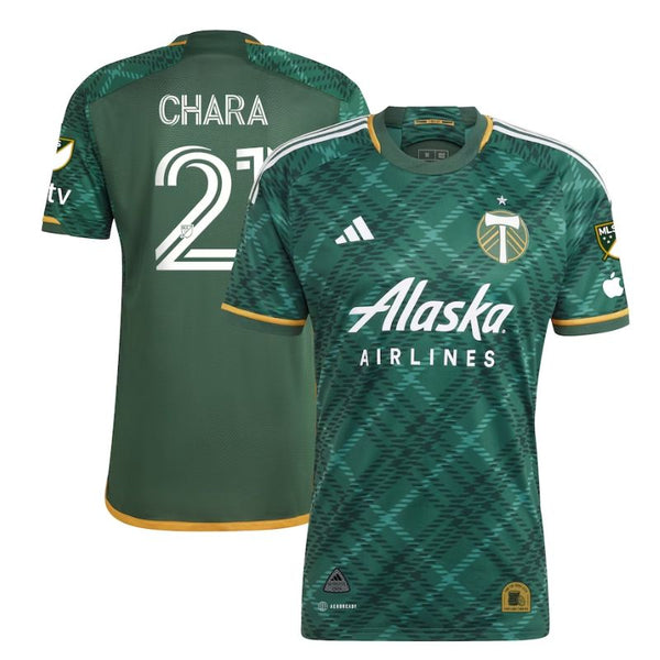 Diego Chara Portland Timbers  Unisex Shirt 2023/24 Player Jersey - Green - Jersey Teams World