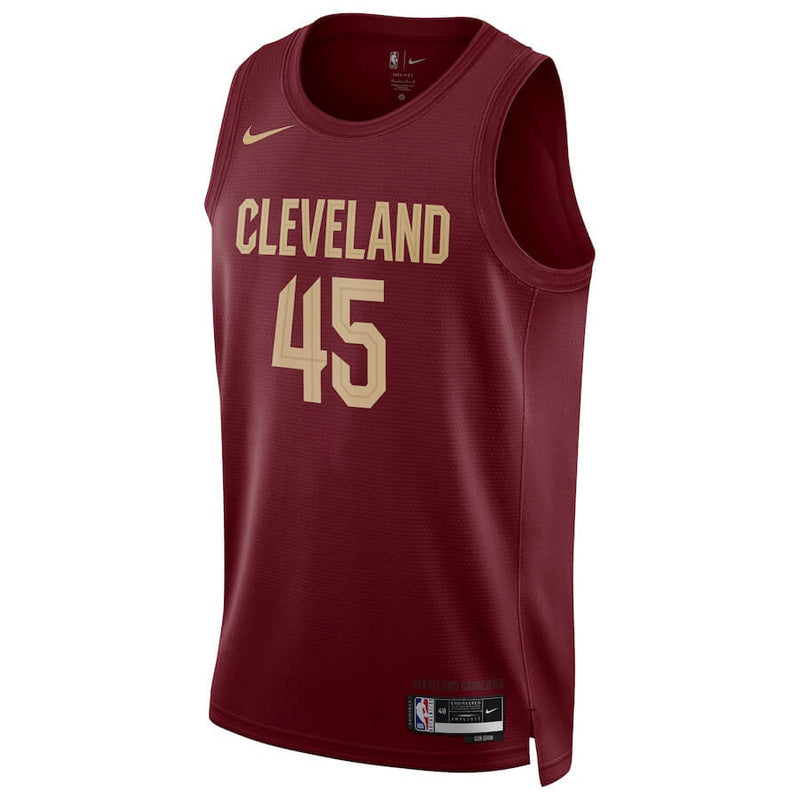 Donovan Mitchell Cleveland Cavaliers Unisex  2022/23  Jersey  - Burgundy - Jersey Teams World