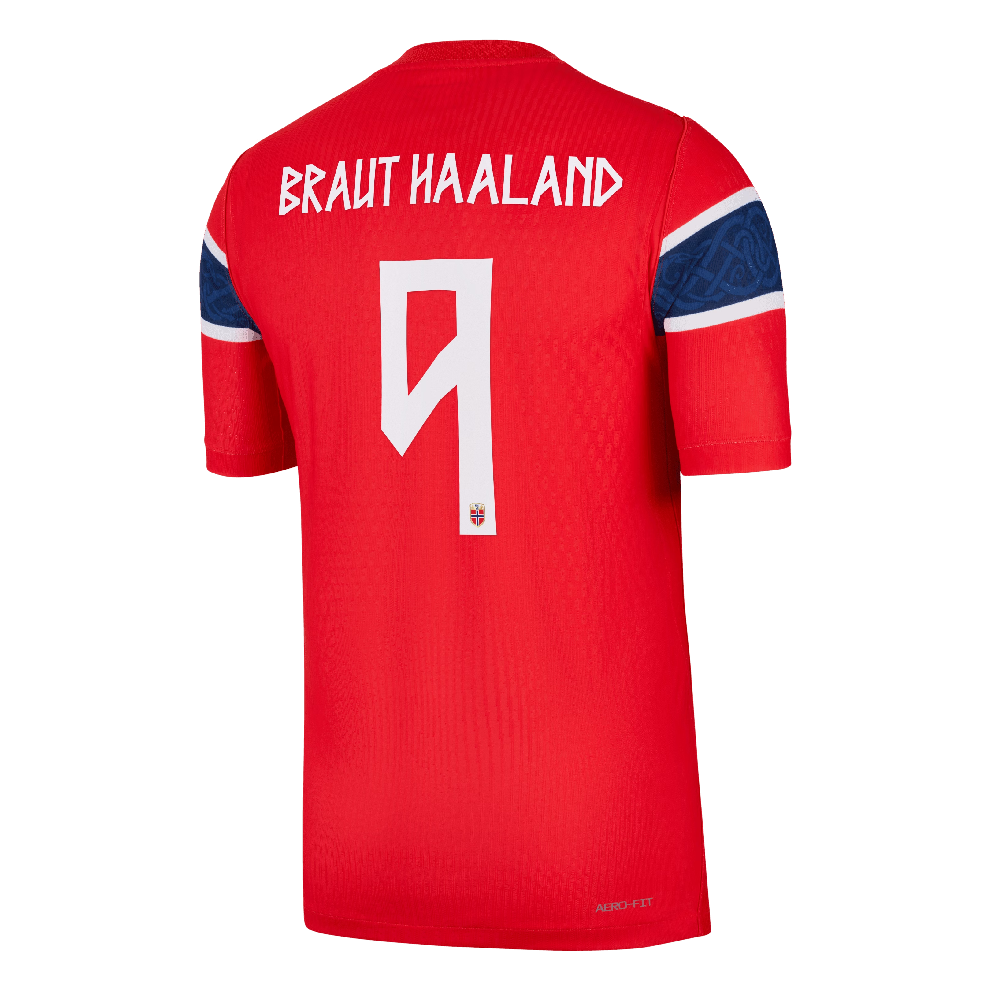Erling Haaland Norway National Team  2026 Home Match  Jersey - Red