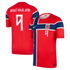 Erling Haaland Norway National Team  2026 Home Match  Jersey - Red