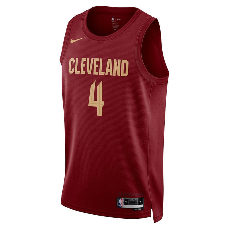 Evan Mobley Cleveland Cavaliers Team 2022/23 Swingman Jersey Wine - Icon Edition - Jersey Teams World