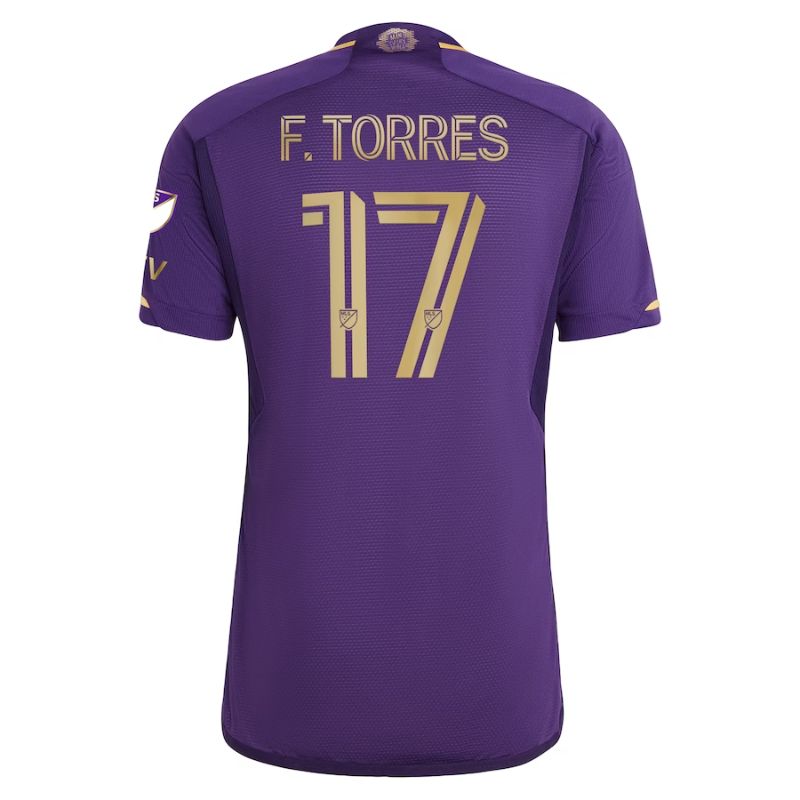 Facundo Torres Orlando City SC  Unisex Shirt 2023 Player Jersey - Purple - Jersey Teams World