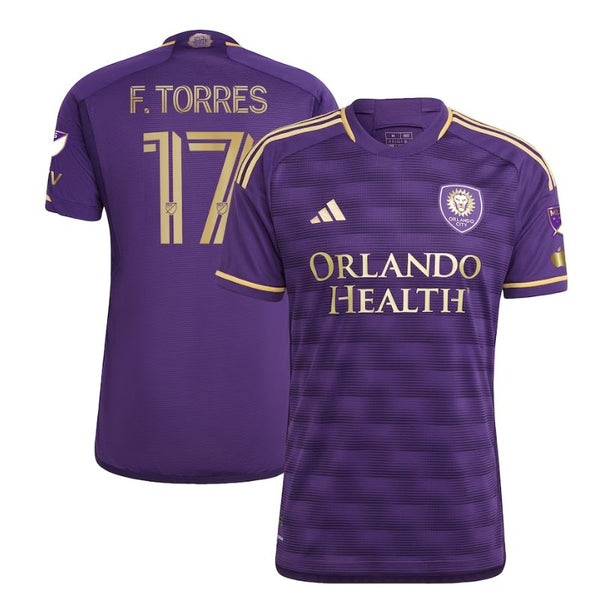 Facundo Torres Orlando City SC  Unisex Shirt 2023 Player Jersey - Purple - Jersey Teams World