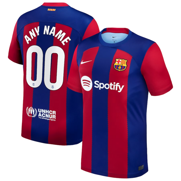 Fc Barcelona Nike 2023/24 Home Custom Jersey - Royal