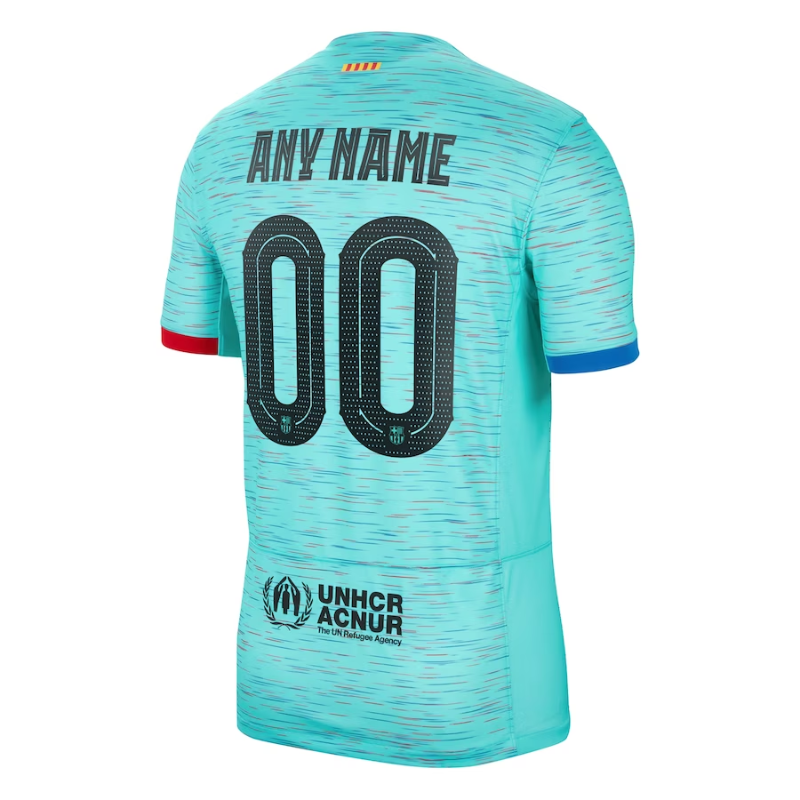 Fc Barcelona Nike 2023/24 Third Customized Jersey - Aqua