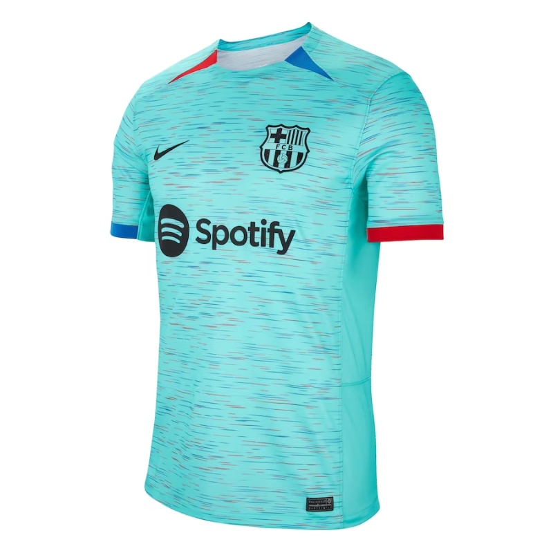 Fc Barcelona Nike 2023/24 Third Customized Jersey - Aqua