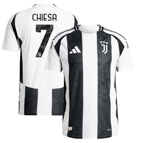 Federico Chiesa Juventus adidas Shirt 2024/25 Home Player Jersey - White