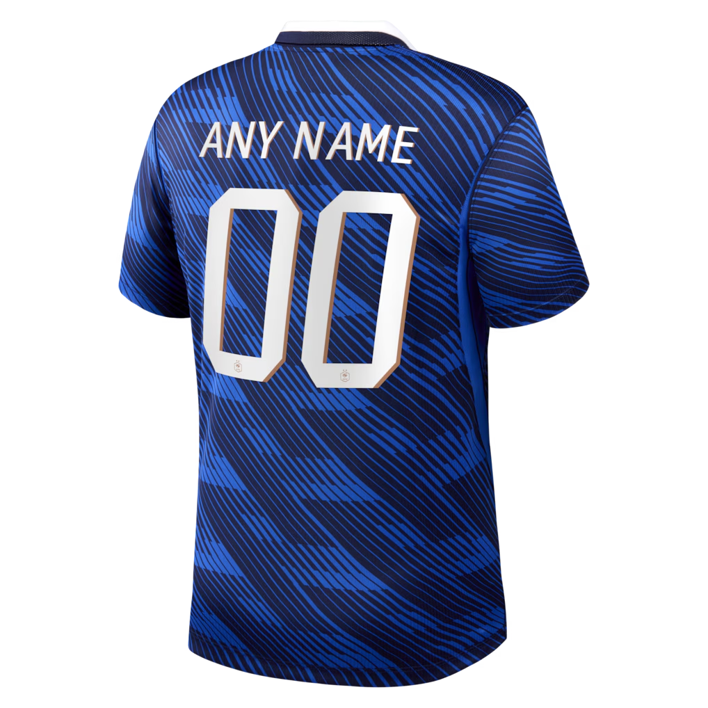France National Team Town Jersey 2026 Home Stadium  Customized Jersey - Blue