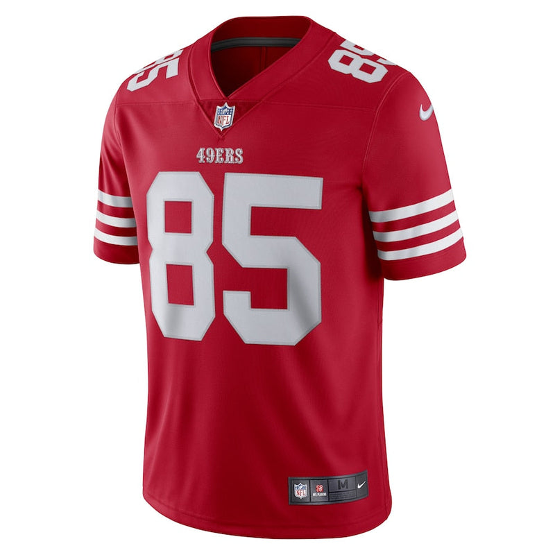 George Kittle Scarlet San Francisco 49ers Vapor Limited jersey Unisex - Red - Jersey Teams World