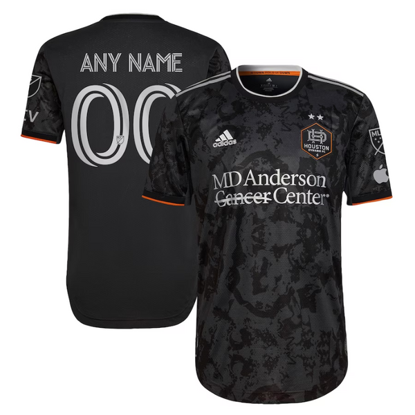 Houston Dynamo  FC Unisex Shirt 2023 Custom Jersey - Black - Jersey Teams World