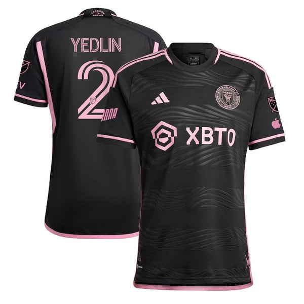 Inter Miami CF DeAndre Yedlin Black Unisex Shirt 2023/24 Player Jersey - Jersey Teams World