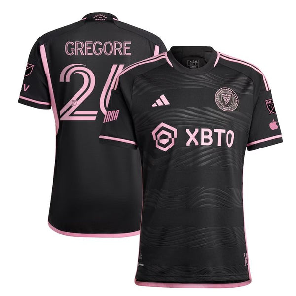 Inter Miami CF Gregore  Black Unisex Shirt 2023/24 Player Jersey - Jersey Teams World