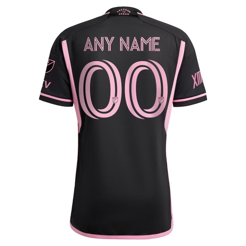 Inter Miami CF  Black Unisex Shirt 2023/24 Custom Jersey - Jersey Teams World