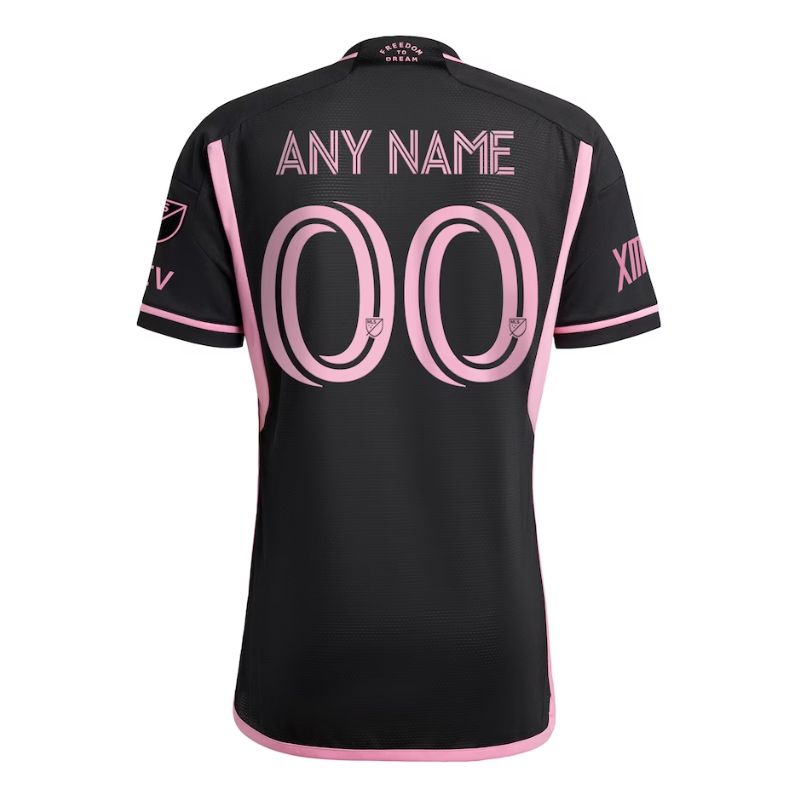 Inter Miami CF  Unisex Shirt 2023 Custom Jersey - Black - Jersey Teams World