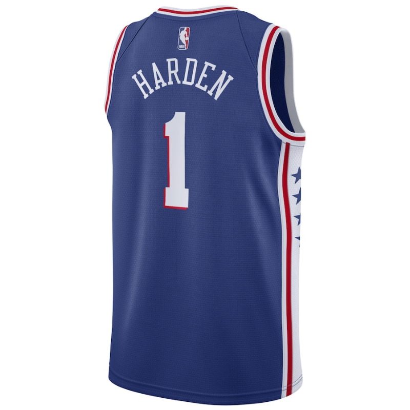 James Harden Philadelphia 76ers Team 20222 Swingman Jersey - Icon Edition - Royal - Jersey Teams World