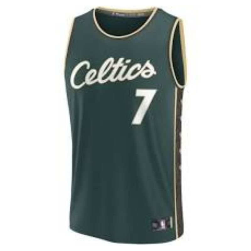 Jaylen Brown Boston Celtics Team 2022/23 Fastbreak Jersey - City Edition - Kelly Green - Jersey Teams World