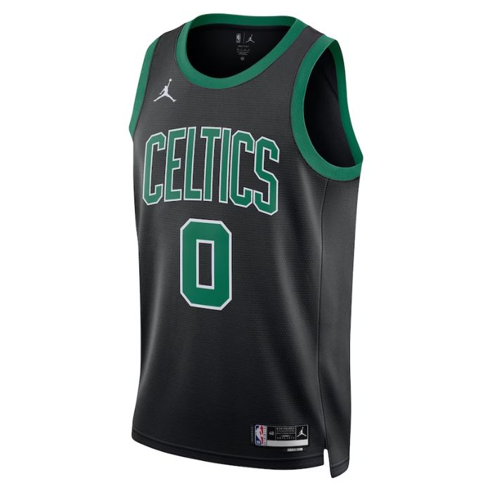 Jayson Tatum Boston Celtics 2023 Statement Edition Swingman Jersey - Black - Jersey Teams World