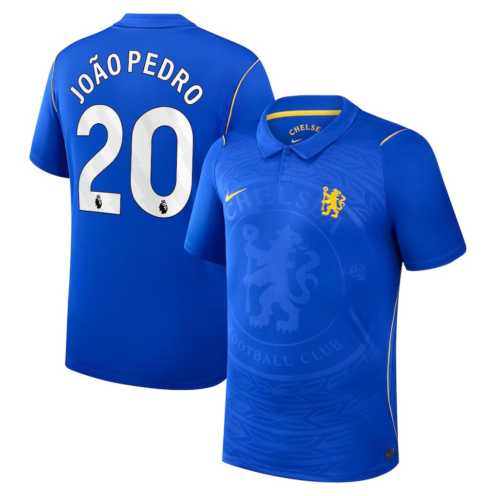 João Pedro Chelsea Town Jersey 2026/27 Home Stadium  Jersey - Blue