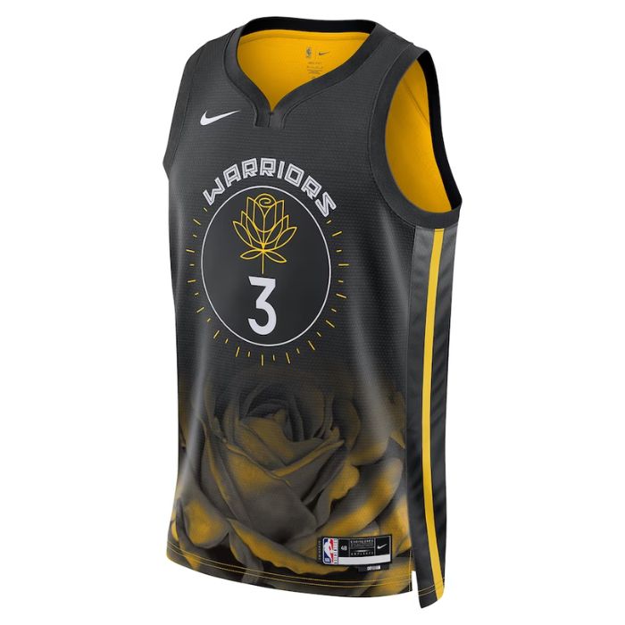 Jordan Poole Golden State Warriors Unisex 2023 Swingman Jersey - City Edition - Black - Jersey Teams World