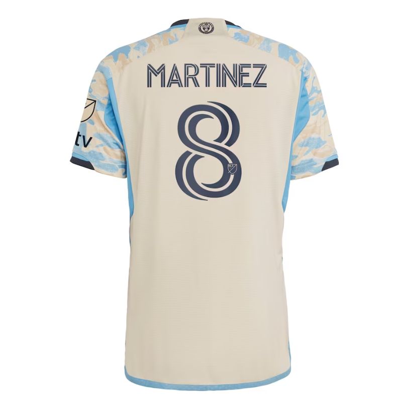 Jose Martinez Philadelphia Union  Unisex Shirt 2023/24 Player Jersey - Tan - Jersey Teams World