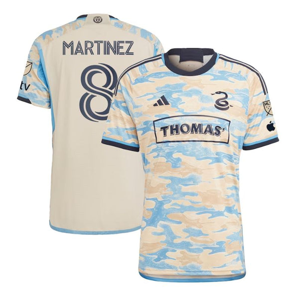 Jose Martinez Philadelphia Union  Unisex Shirt 2023/24 Player Jersey - Tan - Jersey Teams World