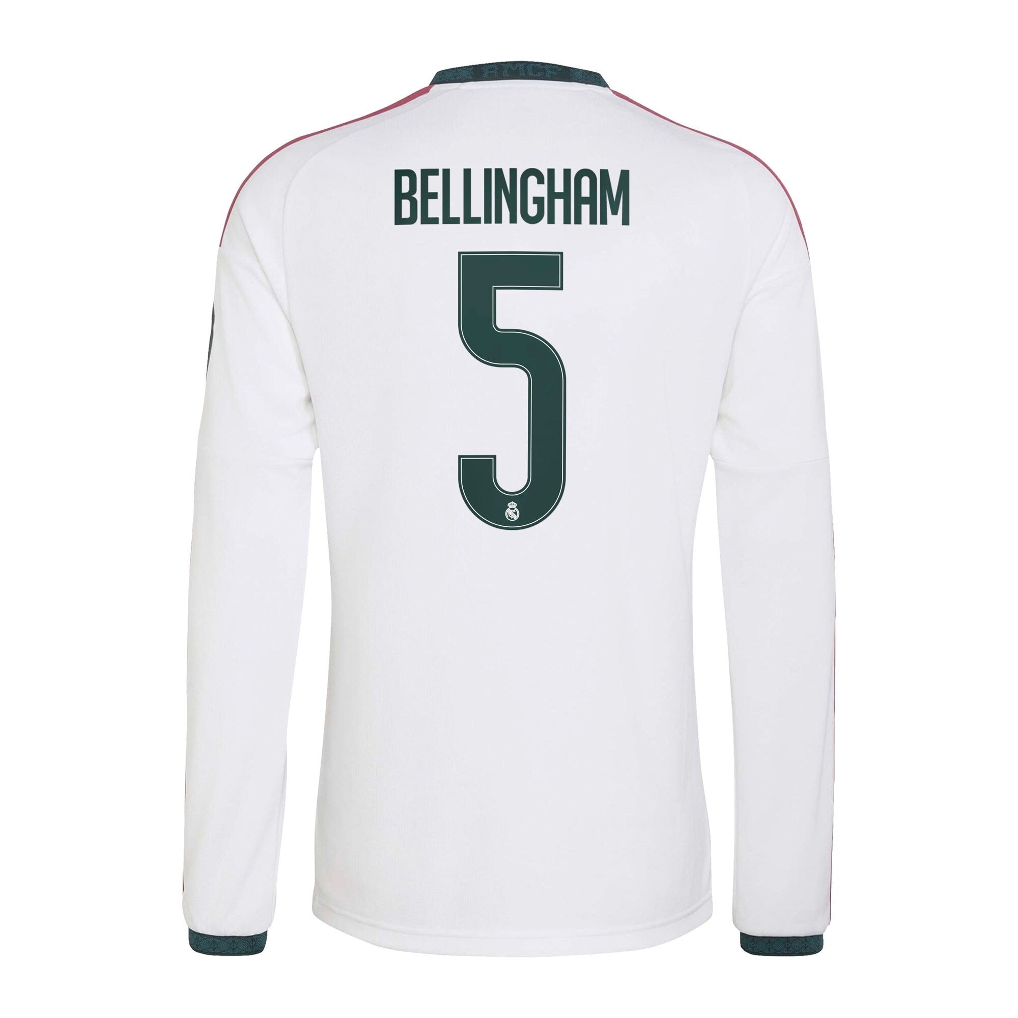 Jude Bellingham Real Madrid  2026/27 Home  Long Sleeve Jersey - White