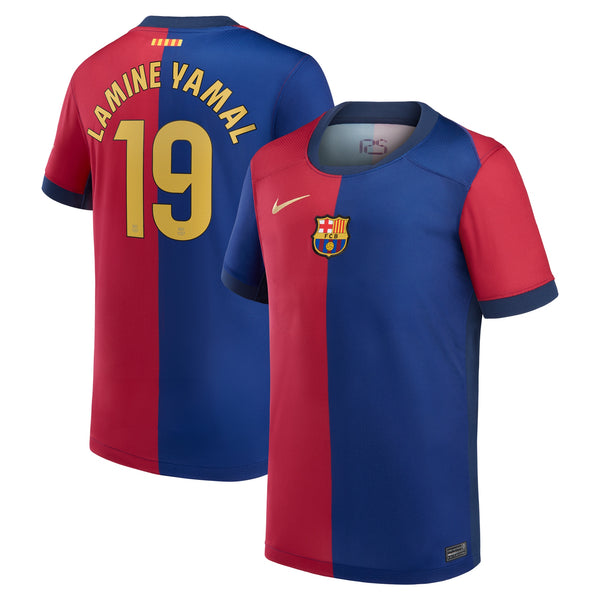 Lamine Yamal Barcelona 2024/25 Home Player Jersey - Royal
