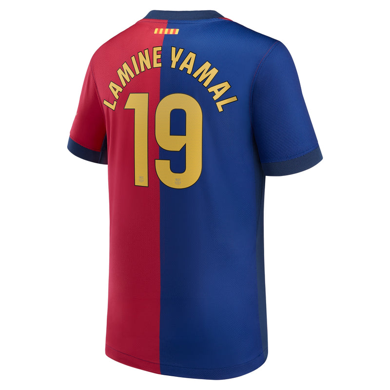 Lamine Yamal Barcelona 2024/25 Home Player Jersey - Royal