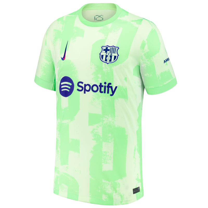 Lamine Yamal Barcelona 2024/25 Third Player Jersey - Yellow