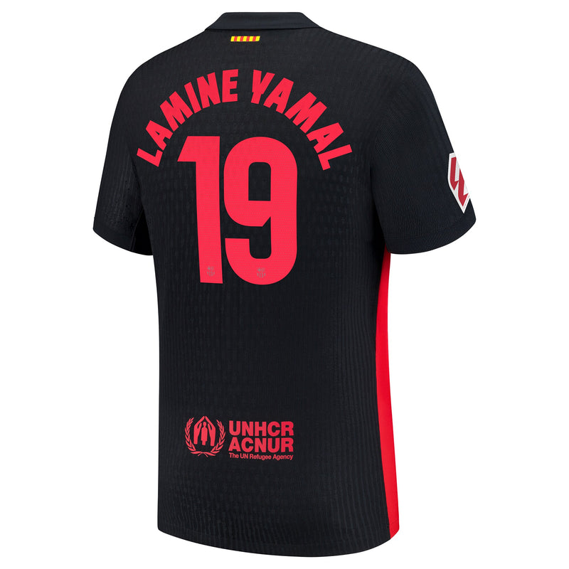 Lamine Yamal Barcelona Away 2024/25 Jersey - Black