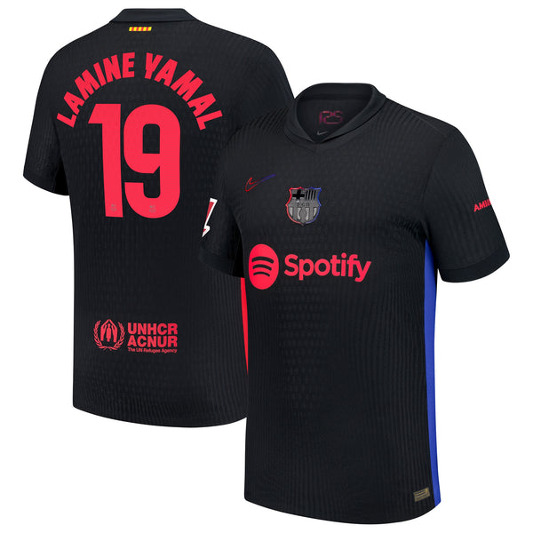 Lamine Yamal Barcelona Away 2024/25 Jersey - Black