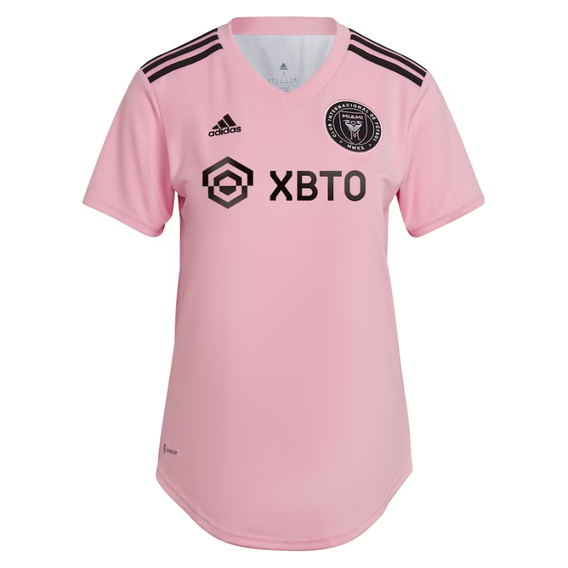 Lionel Messi Inter Miami CF Women's 2023 The Heart Beat Kit Jersey - Pink