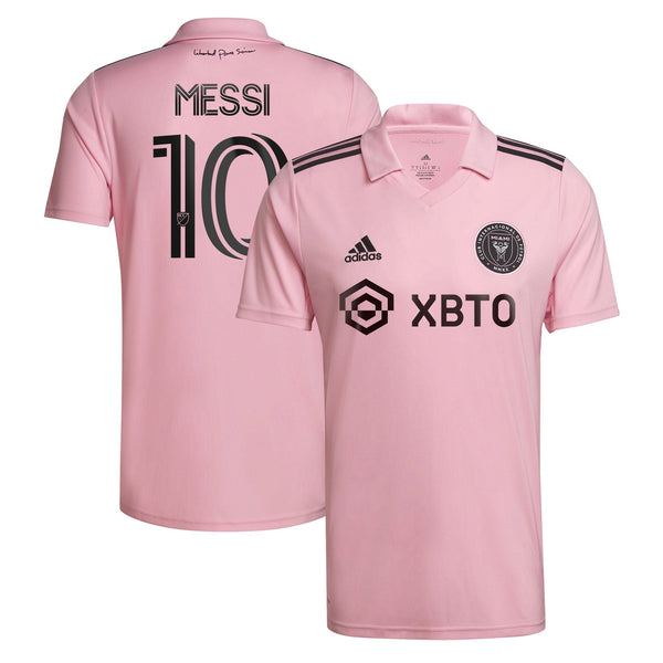 Lionel Messi Inter Miami CF adidas 2023 The Heart Beat Kit Jersey - Pink