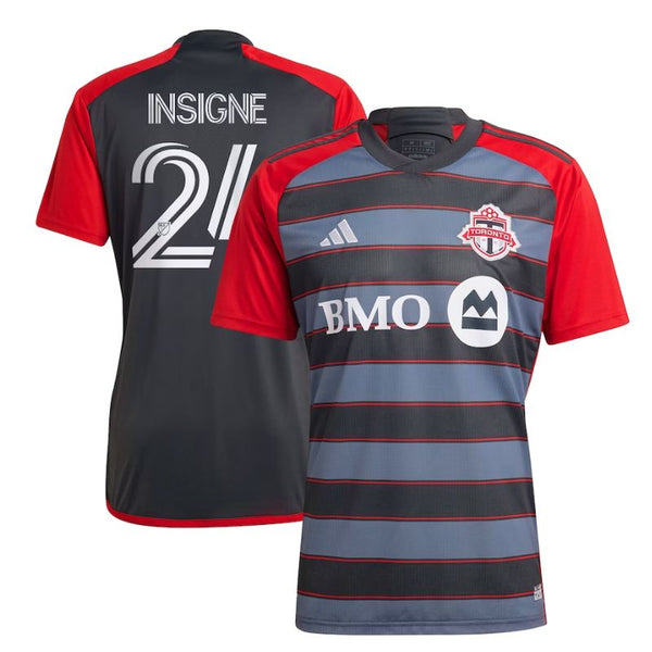 Lorenzo Insigne Toronto FC  Unisex Shirt 2023 Player Jersey - Gray - Jersey Teams World