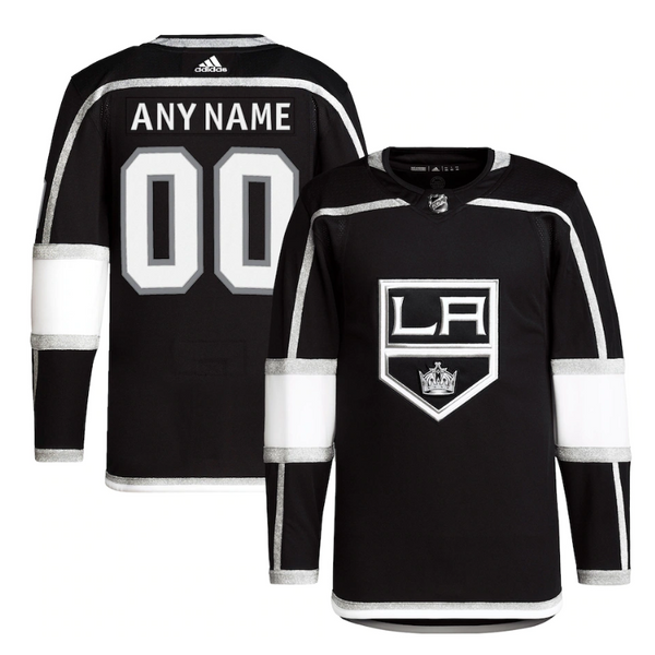 Los Angeles Kings Team 2022 Custom Jersey Pro Official Black - Jersey Teams World