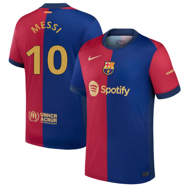 Messi 10 Barcelona Nike 2024/25 Home Jersey - Royal