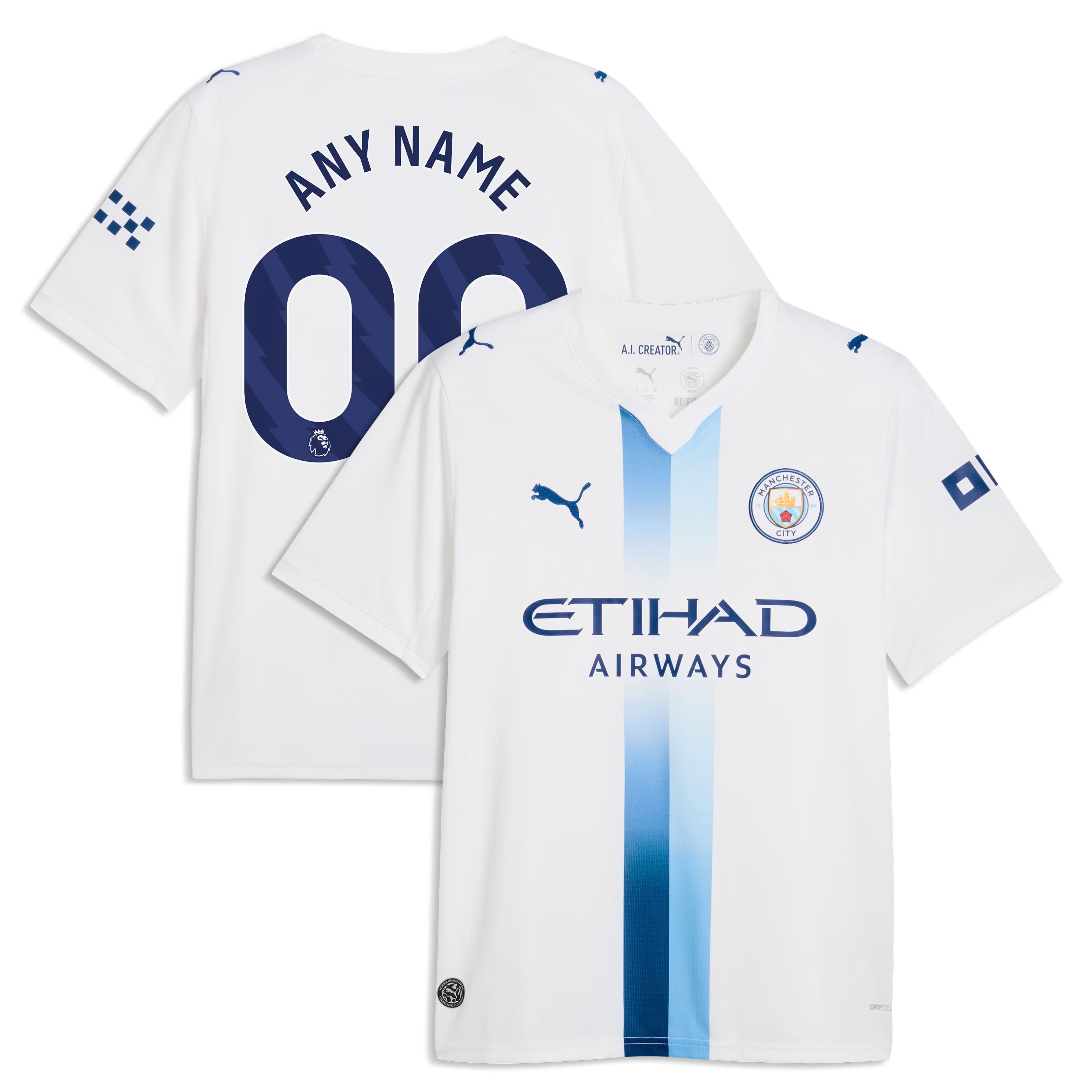 Manchester City 2026/27 Third Custom Jersey - White