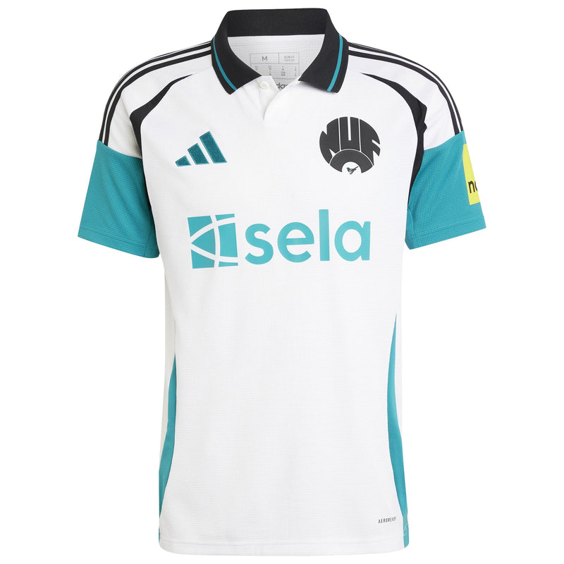 Newcastle United adidas Shirt 2024/25 Third Custom Jersey - White