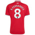 Official Bruno Fernandes Manchester United Town Jersey 2026/27 Home  Jersey - Red Captain Soccer Gear
