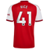 Official Declan Rice Arsenal Town Jersey 2026/27 Home  Jersey - Red Midfielder Soccer Gear