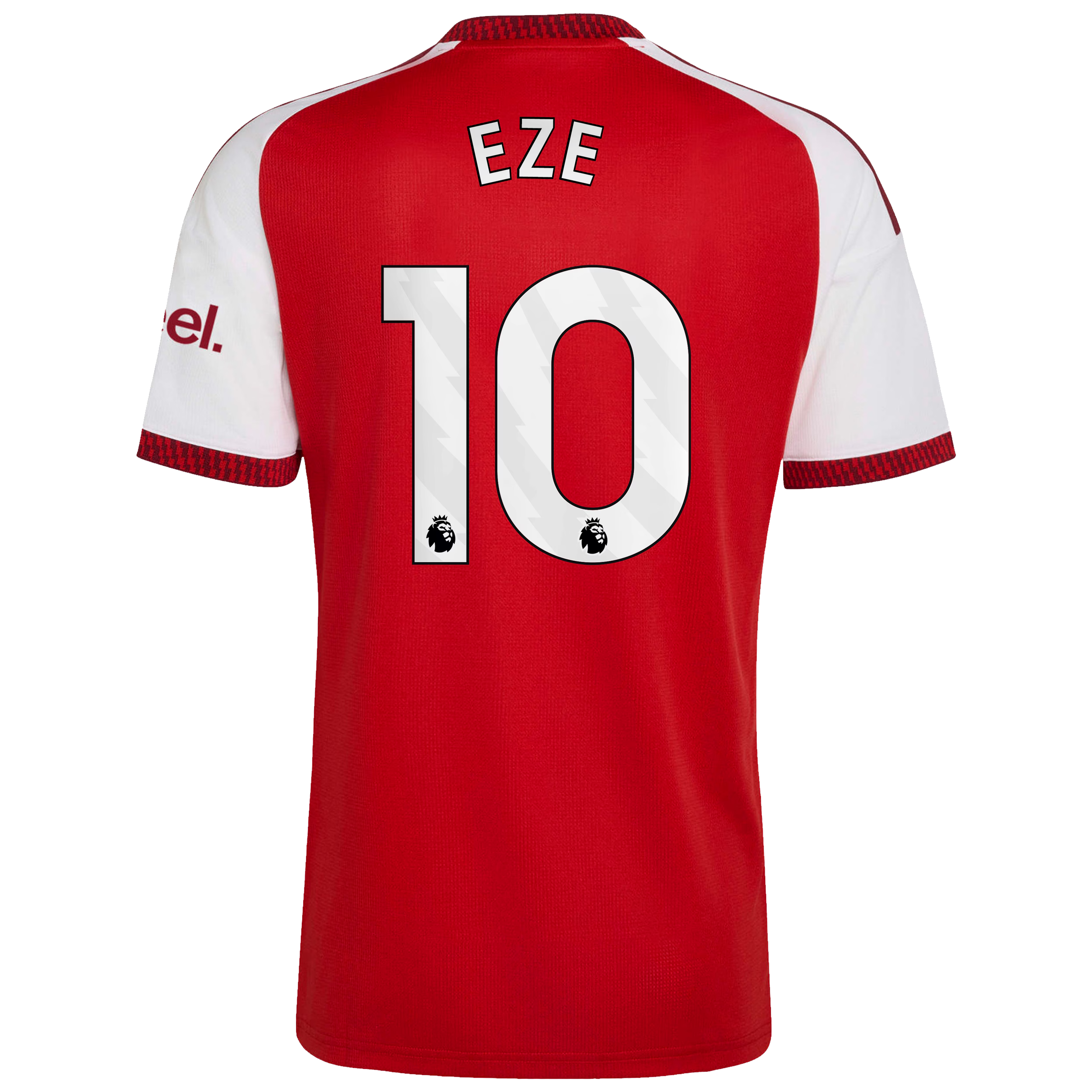 Official Eberechi Eze Arsenal Town Jersey 2026/27 Home  Jersey - Red Soccer Gear