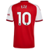 Official Eberechi Eze Arsenal Town Jersey 2026/27 Home  Jersey - Red Soccer Gear