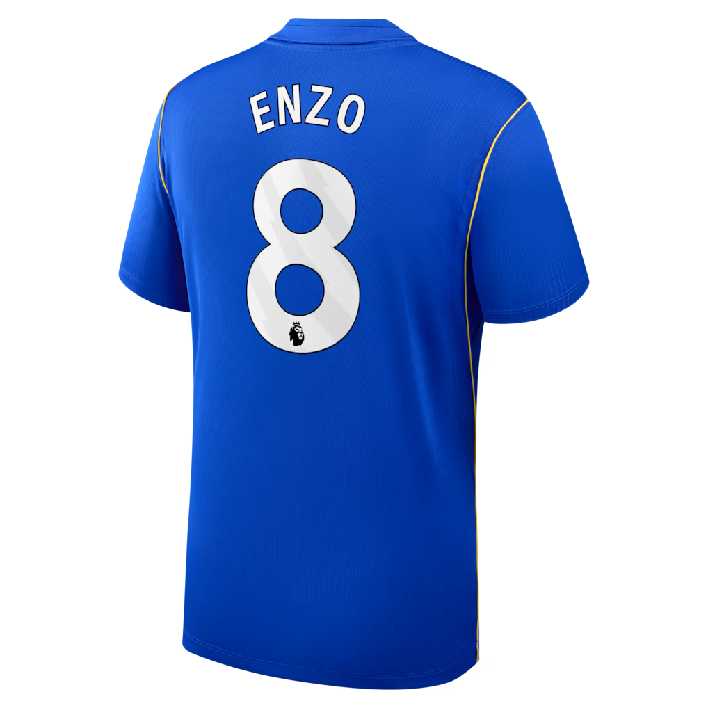 Official Enzo Fernández Chelsea Town Jersey 2026/27 Home Stadium  Jersey - Blue Playmaker Soccer Gear