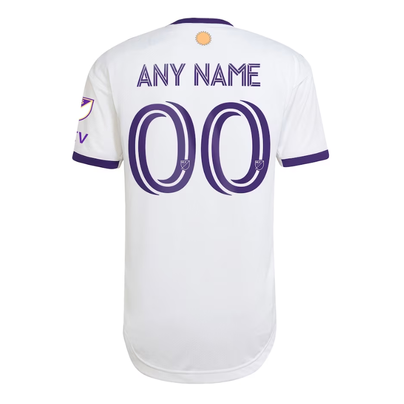 Orlando City SC  Unisex Shirt 2023 Custom Jersey - White - Jersey Teams World