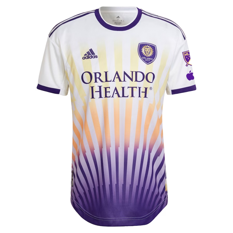 Orlando City SC  Unisex Shirt 2023 Custom Jersey - White - Jersey Teams World