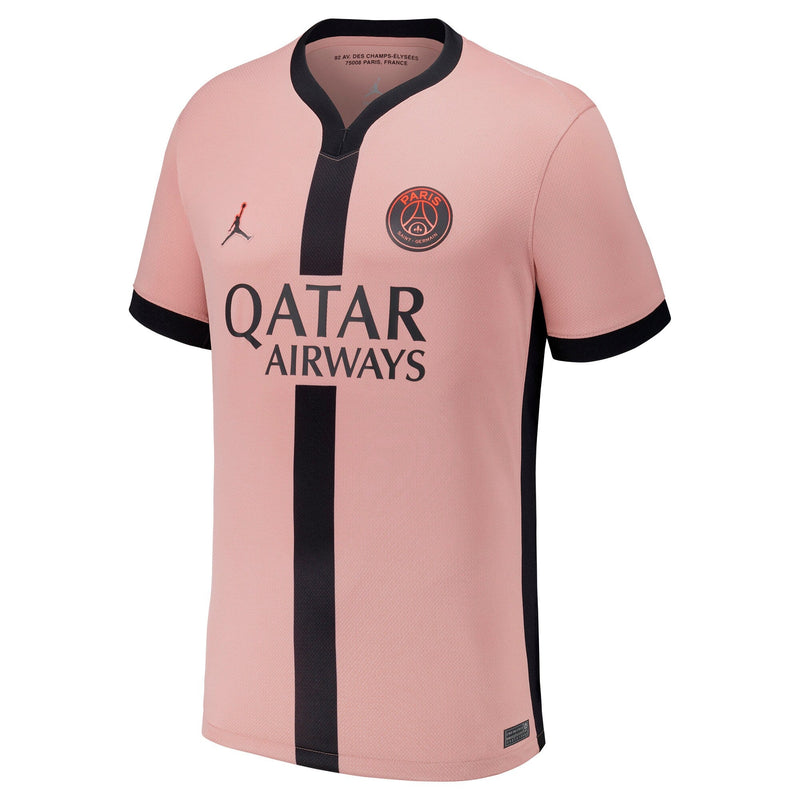 Paris Saint-Germain Jordan Brand 2024/25 Third Custom Jersey - Pink