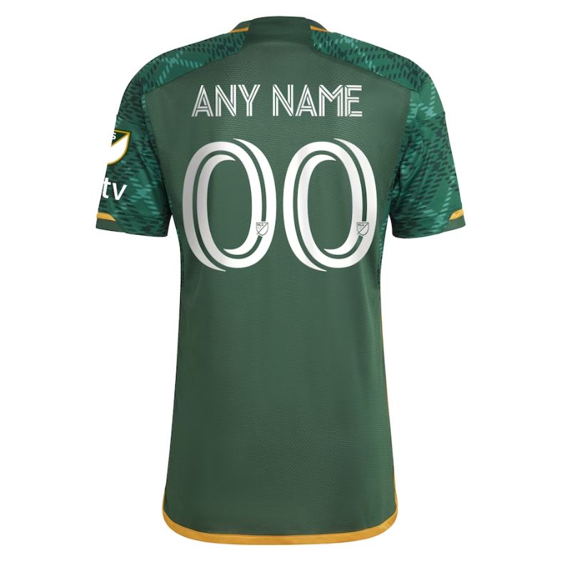 Portland Timbers  Unisex Shirt 2023/24 Custom Jersey - Green - Jersey Teams World