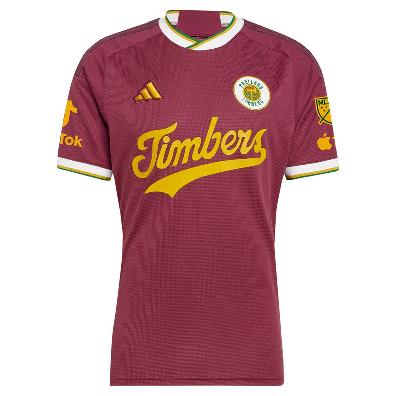 Portland Timbers adidas 2024 Archive Custom Jersey - Red