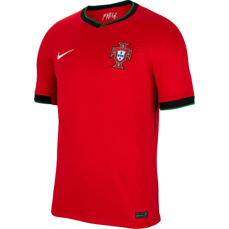 Portugal National Team Nike 2024 Home Custom Jersey - Red